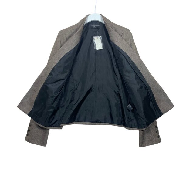 4 pocket brown blazer jacket size 11 SUZY SHIER - Picture 8 of 16